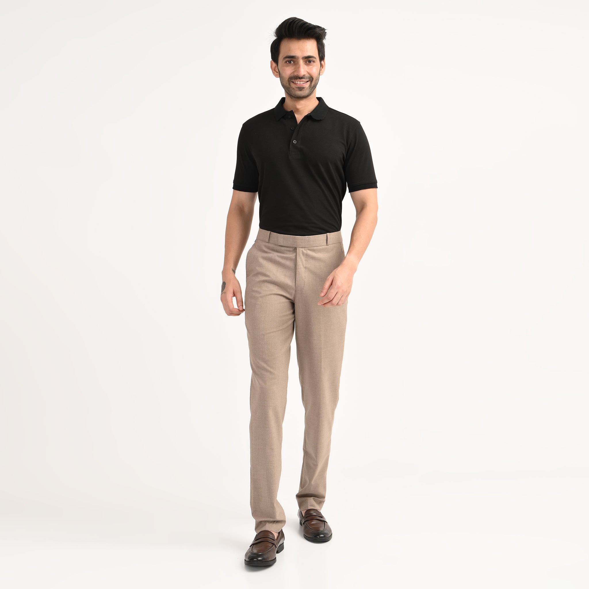 Classic Formal Slim-Fit Trousers - Snipes