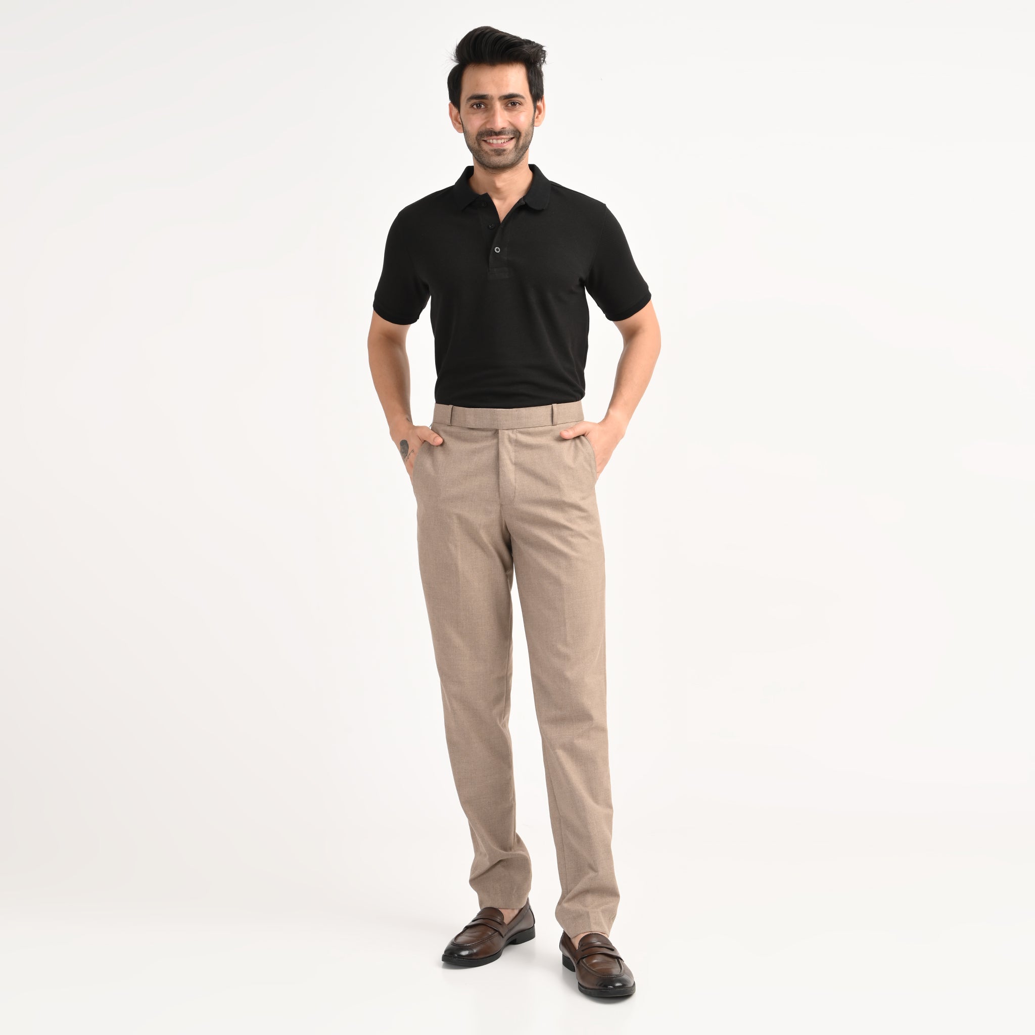 Classic Formal Slim-Fit Trousers - Snipes