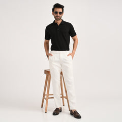Tailored Formal Pleated Trousers for Men