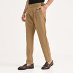 Pleated High-Waist Formal Trousers - Snipes