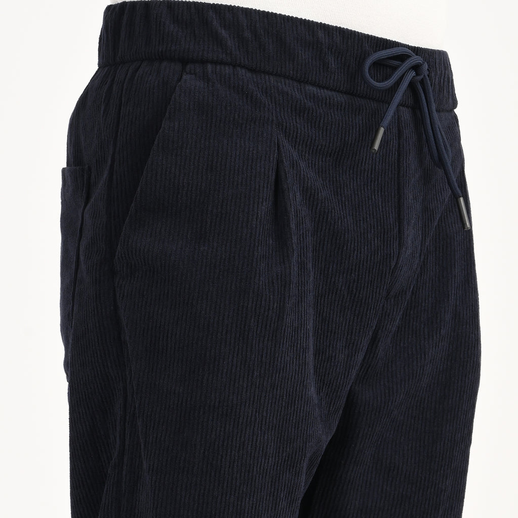 Corduroy Drawstring Casual Trousers - Snipes