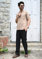 Sandal Contrast Stitch Button-Up Shirt - Snipes