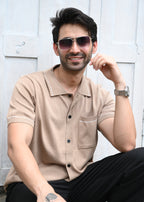 Sandal Contrast Stitch Button-Up Shirt - Snipes