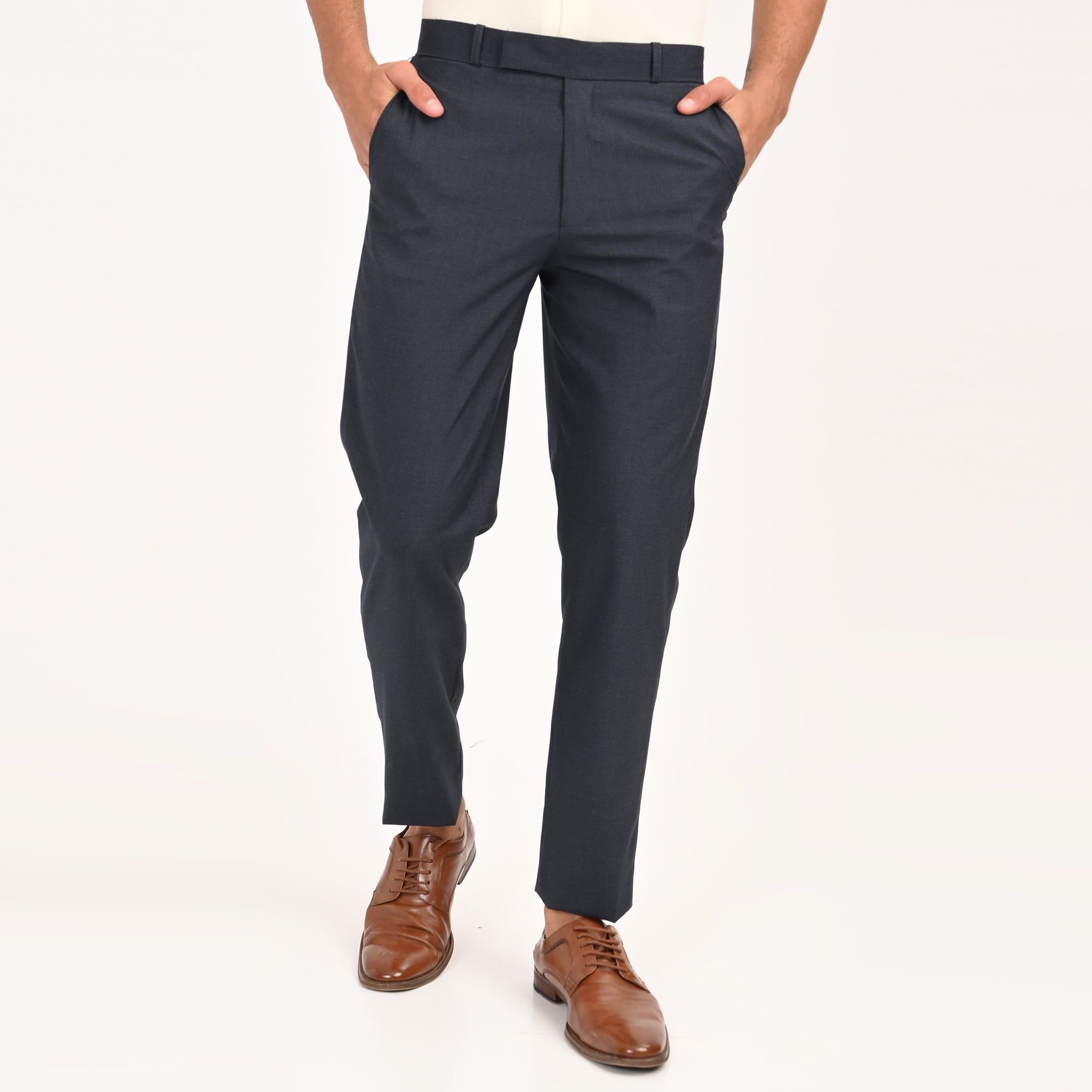 Classic Formal Slim-Fit Trousers - Snipes