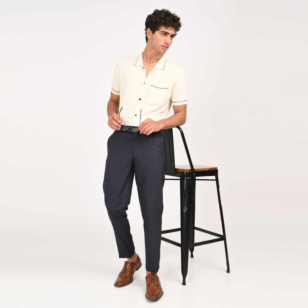 Classic Formal Slim-Fit Trousers - Snipes