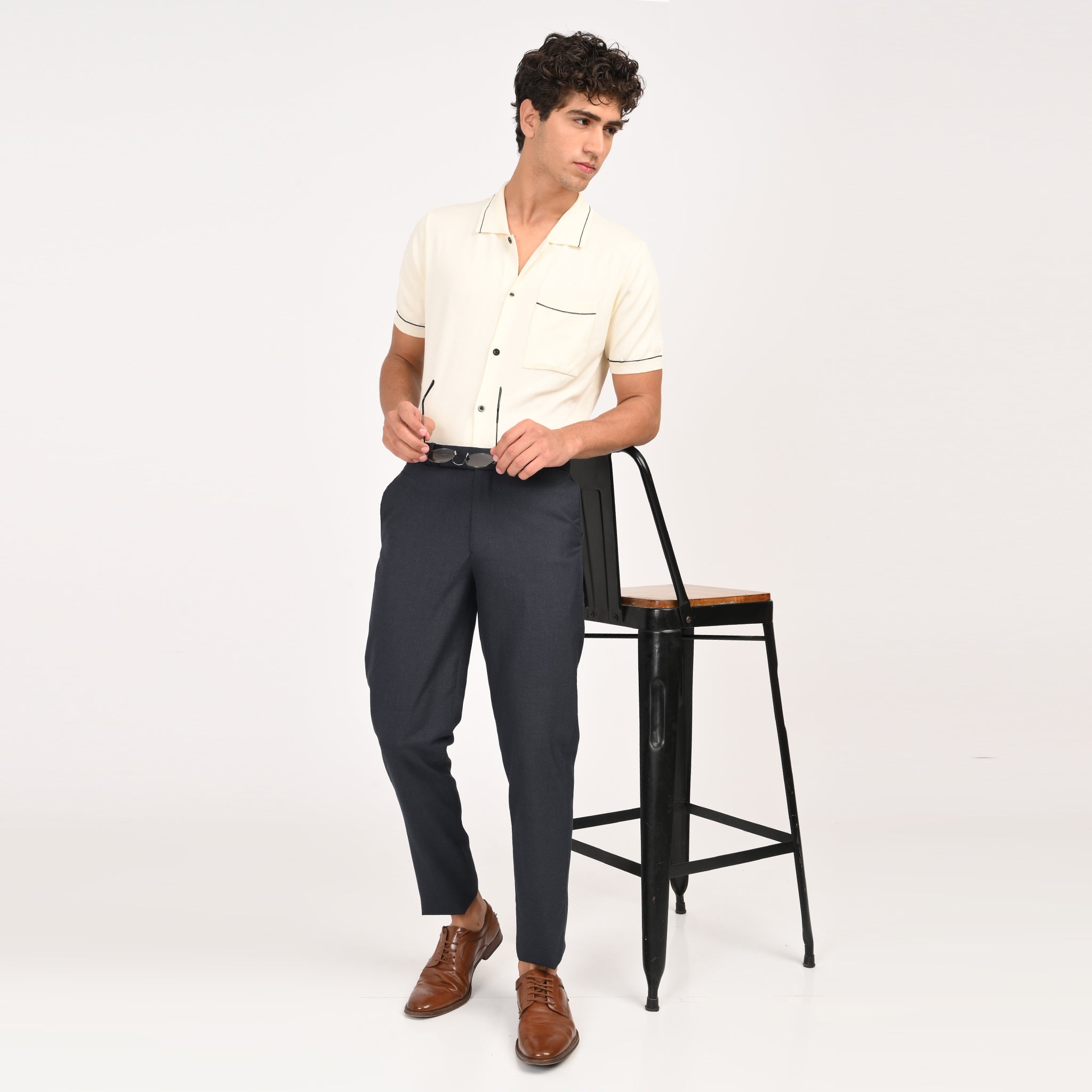 Classic Formal Slim-Fit Trousers - Snipes