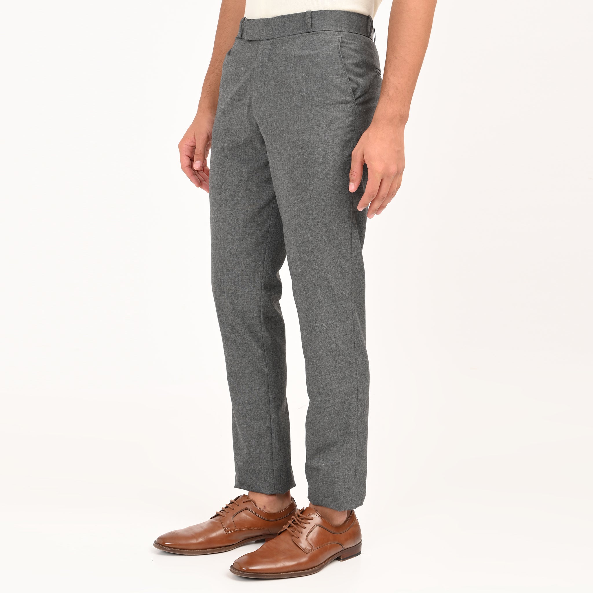 Classic Formal Slim-Fit Trousers - Snipes