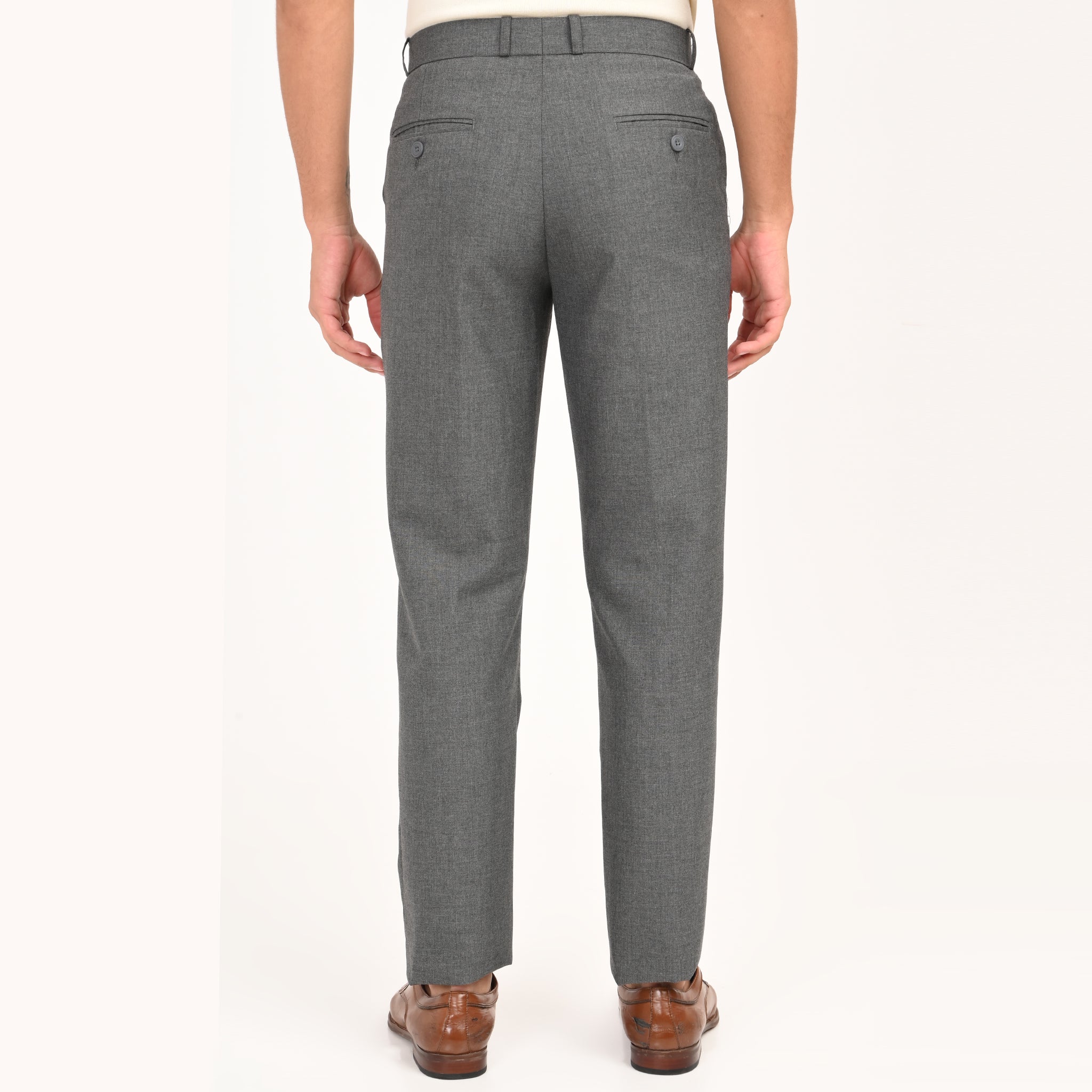 Classic Formal Slim-Fit Trousers - Snipes