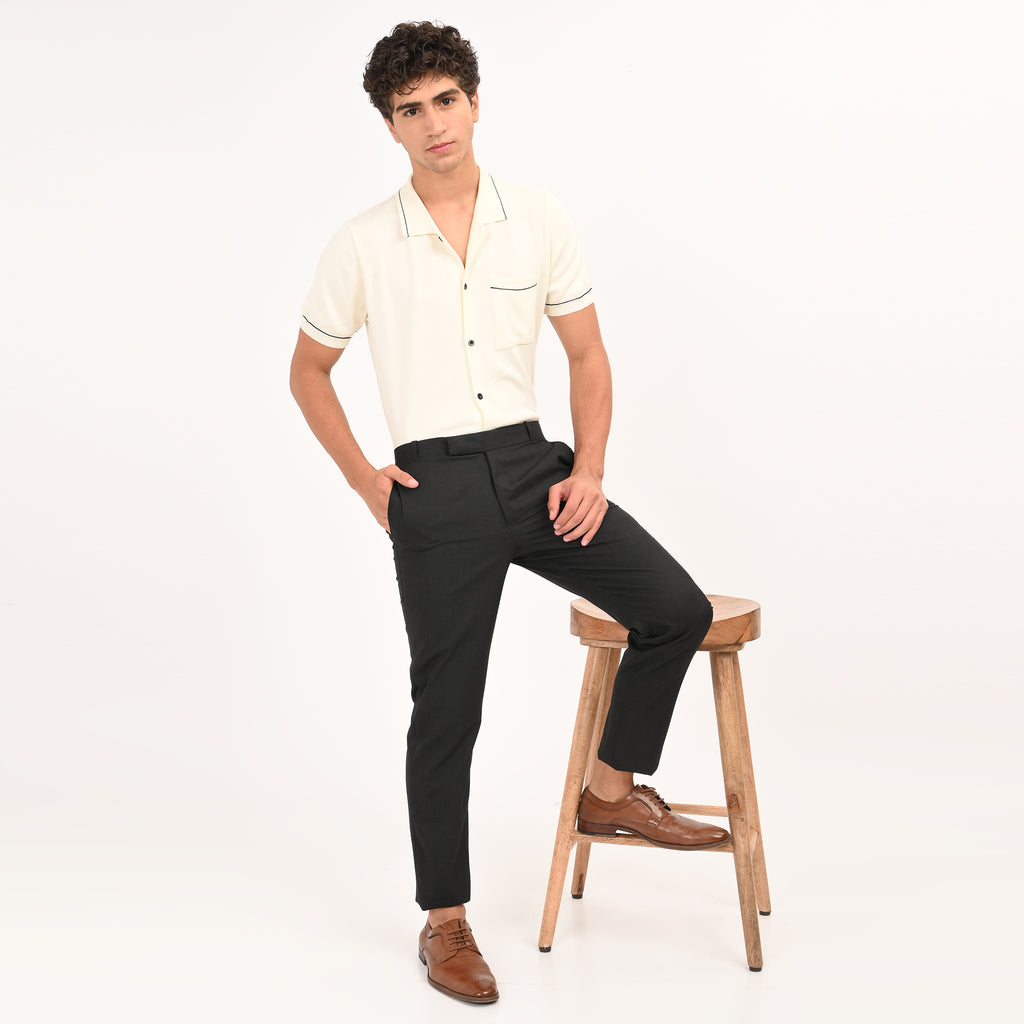 Classic Formal Slim-Fit Trousers - Snipes