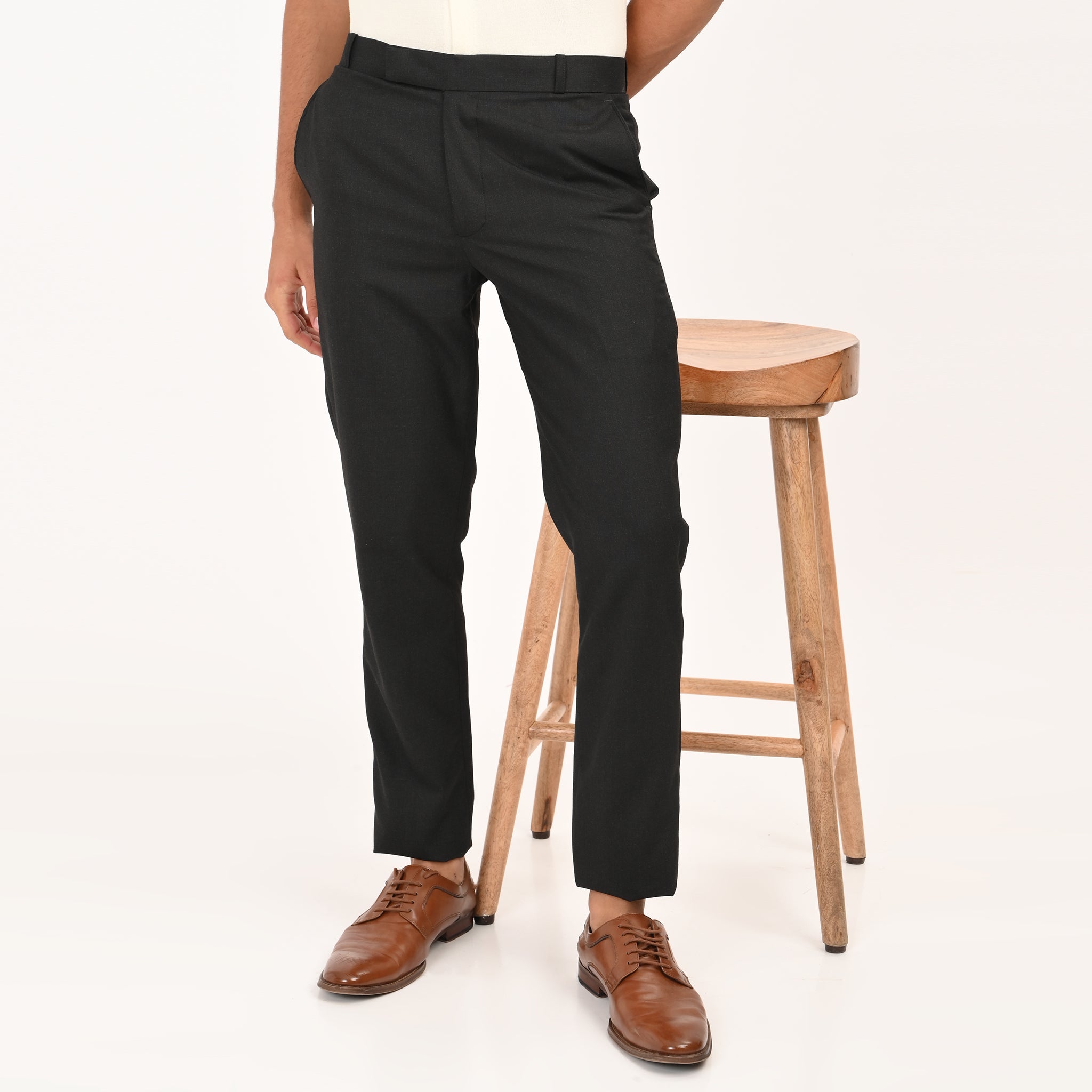 Classic Formal Slim-Fit Trousers - Snipes