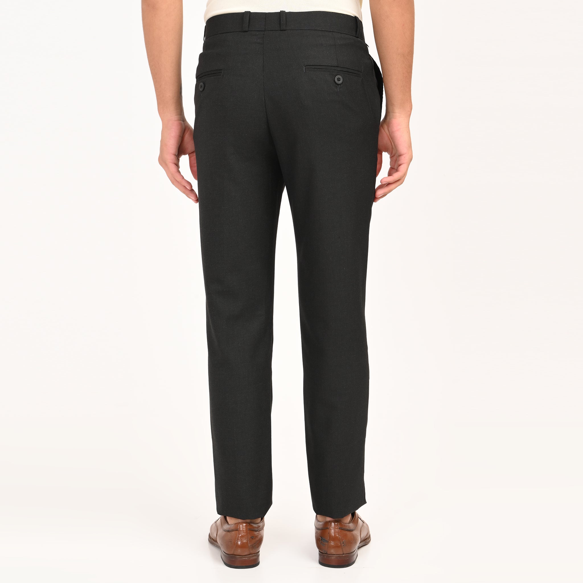 Classic Formal Slim-Fit Trousers - Snipes