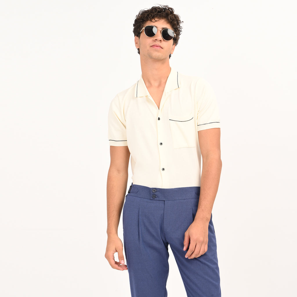 Pleated High-Waist Formal Trousers - Snipes