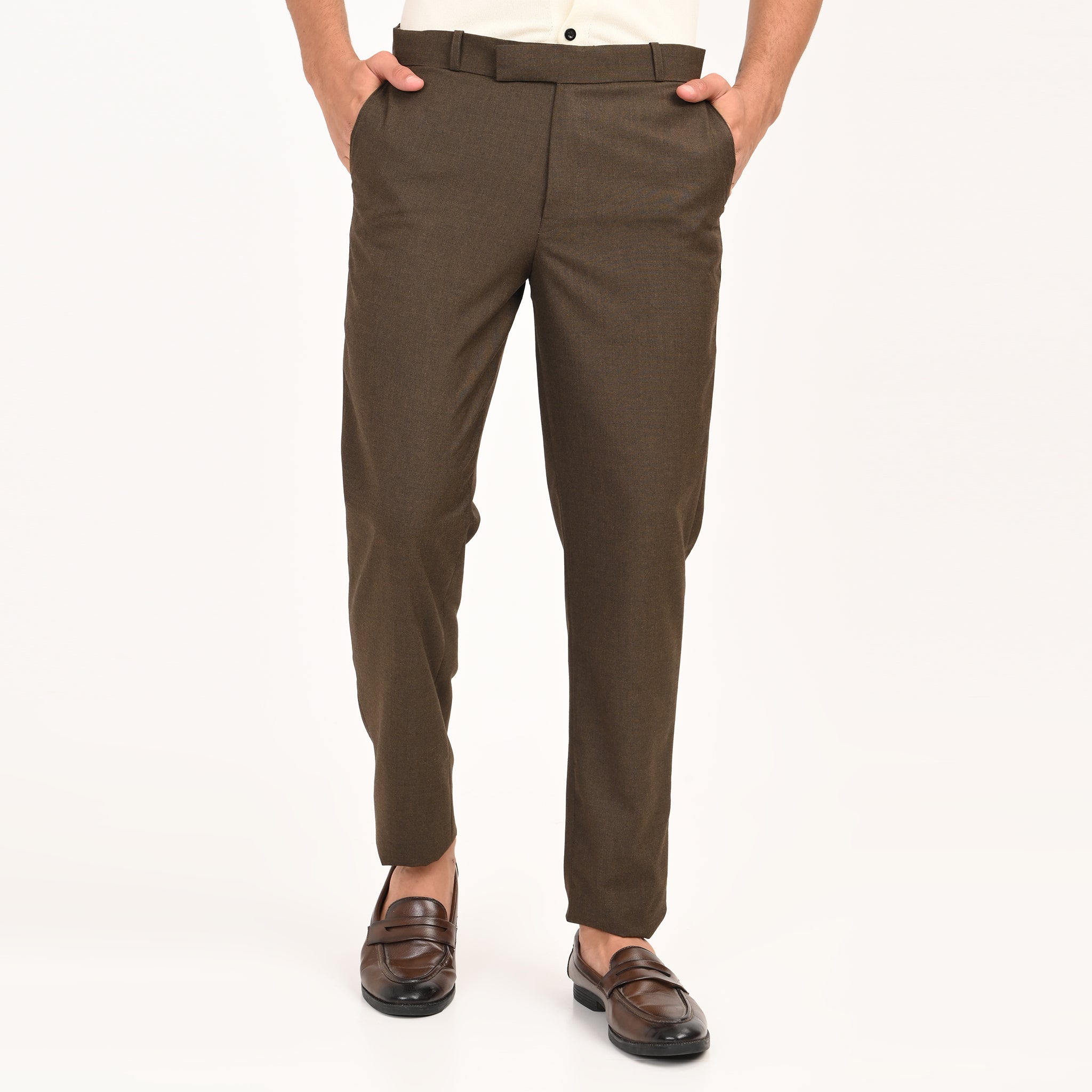 Classic Formal Slim-Fit Trousers - Snipes