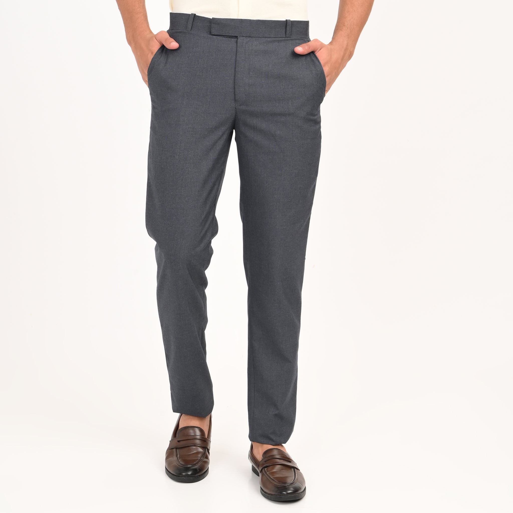 Classic Formal Slim-Fit Trousers - Snipes