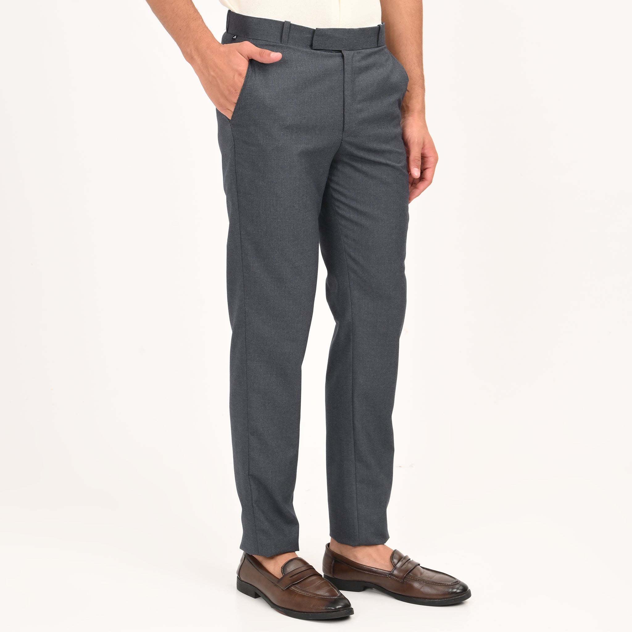 Classic Formal Slim-Fit Trousers - Snipes