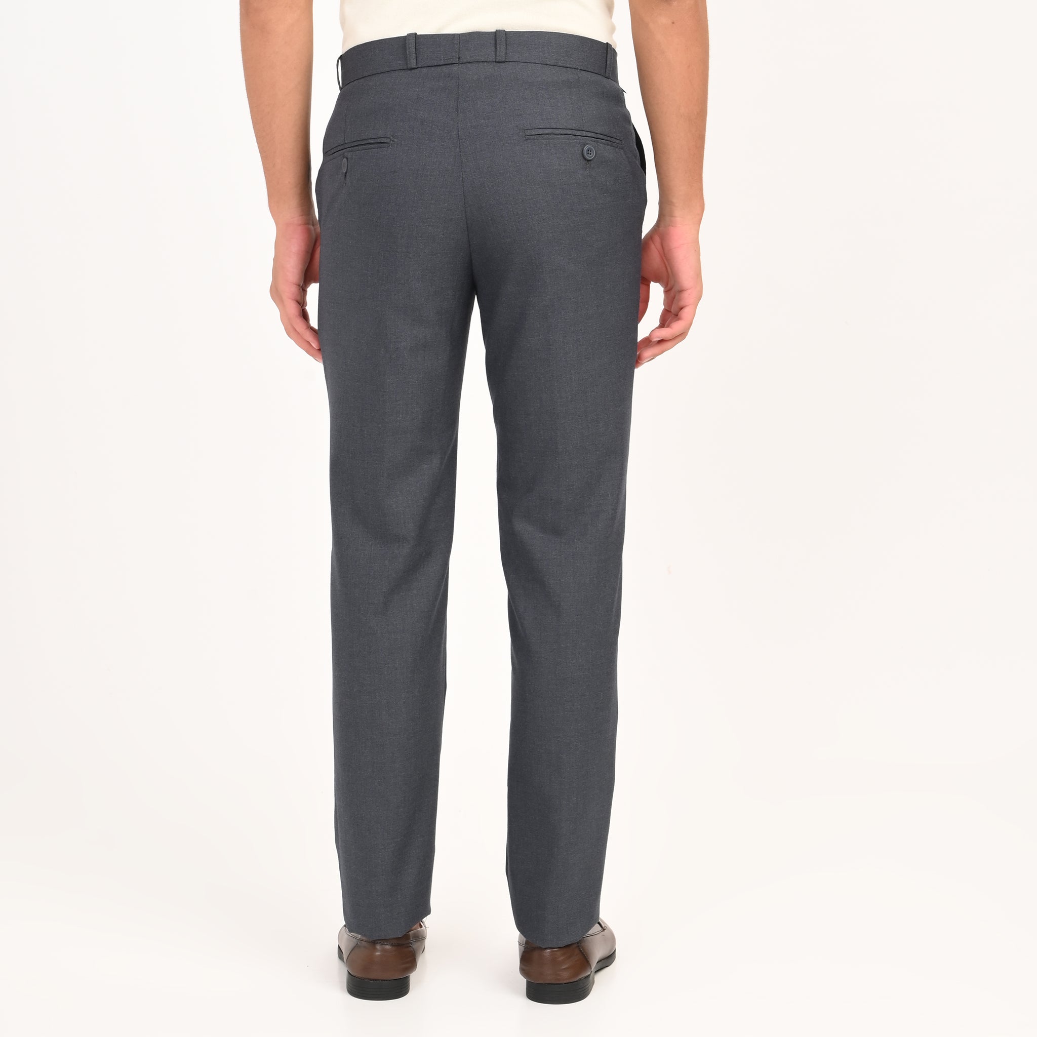 Classic Formal Slim-Fit Trousers - Snipes