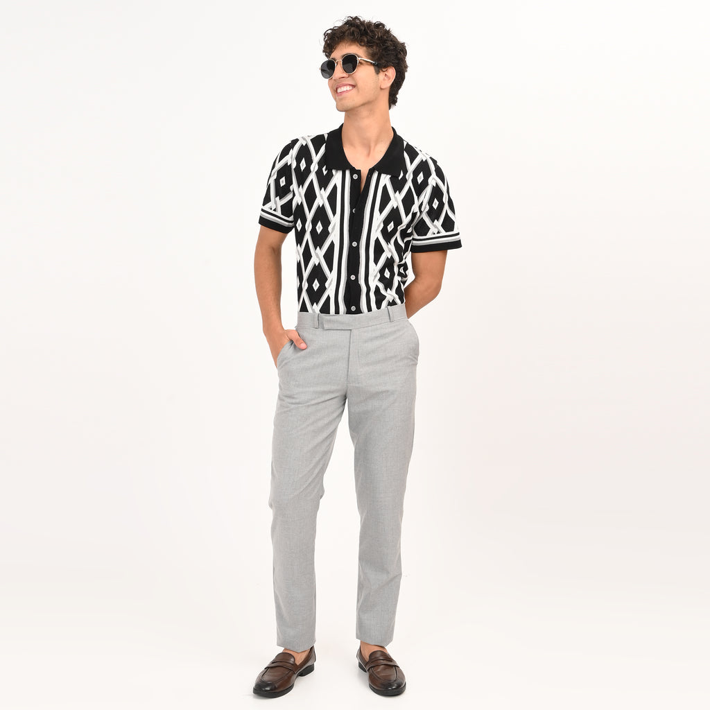 Classic Formal Slim-Fit Trousers - Snipes