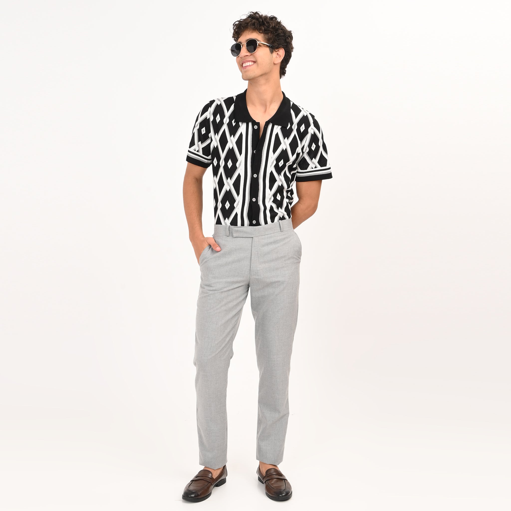 Classic Formal Slim-Fit Trousers - Snipes