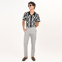 Classic Formal Slim-Fit Trousers