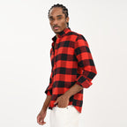 Checkered Flannel Casual Shirt for Men - Snipes
