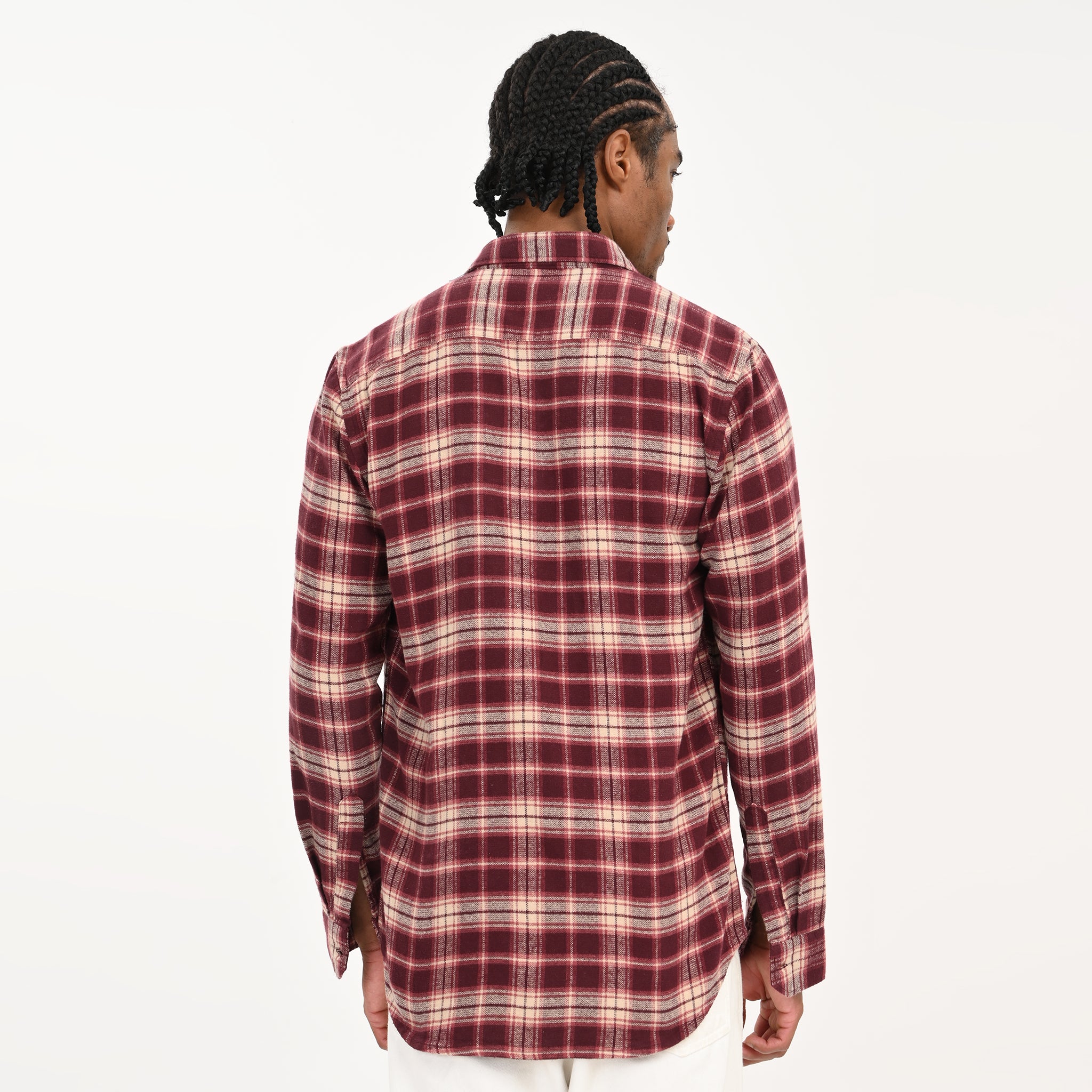 Men’s Checkered Casual Flannel Shirt - Snipes