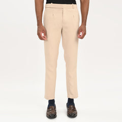 Tailored Formal Pleated Trousers for Men