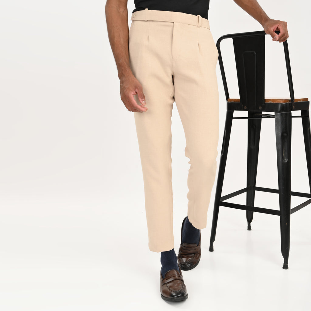 Tailored Formal Pleated Trousers for Men - Snipes