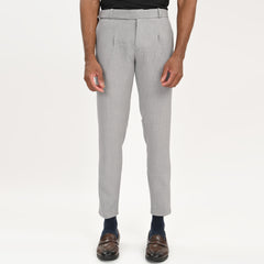 Tailored Formal Pleated Trousers for Men