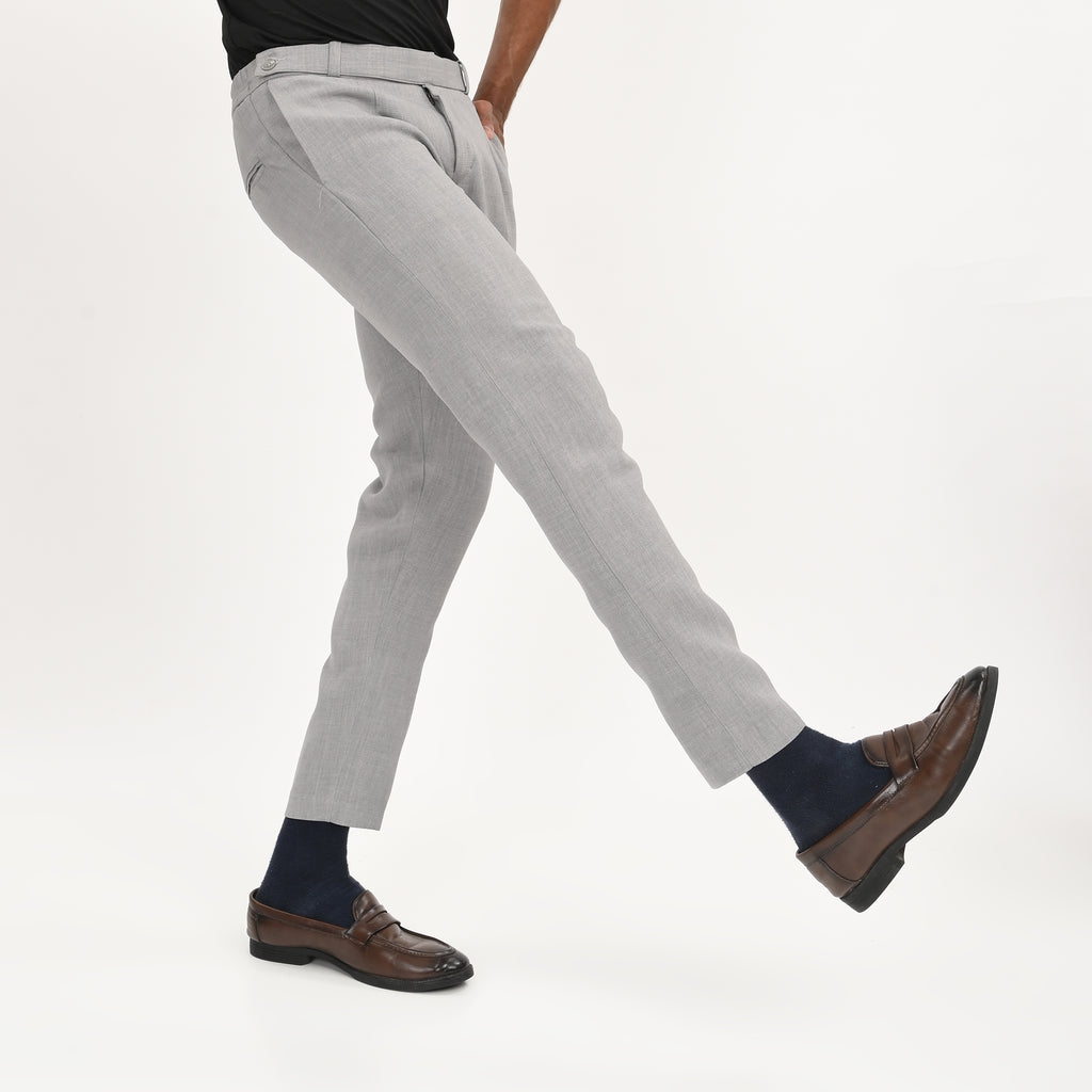 Tailored Formal Pleated Trousers for Men - Snipes