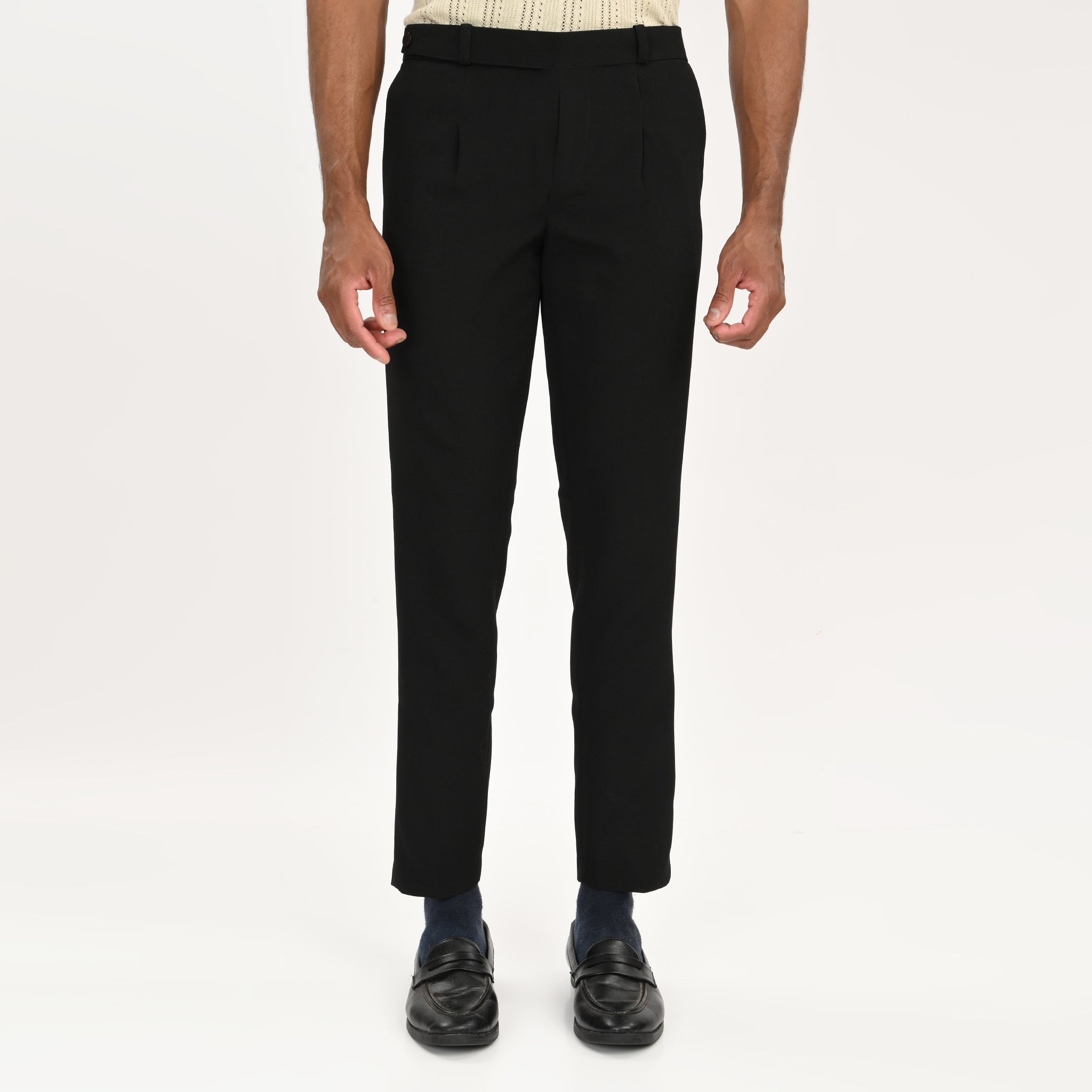 Tailored Formal Pleated Trousers for Men - Snipes