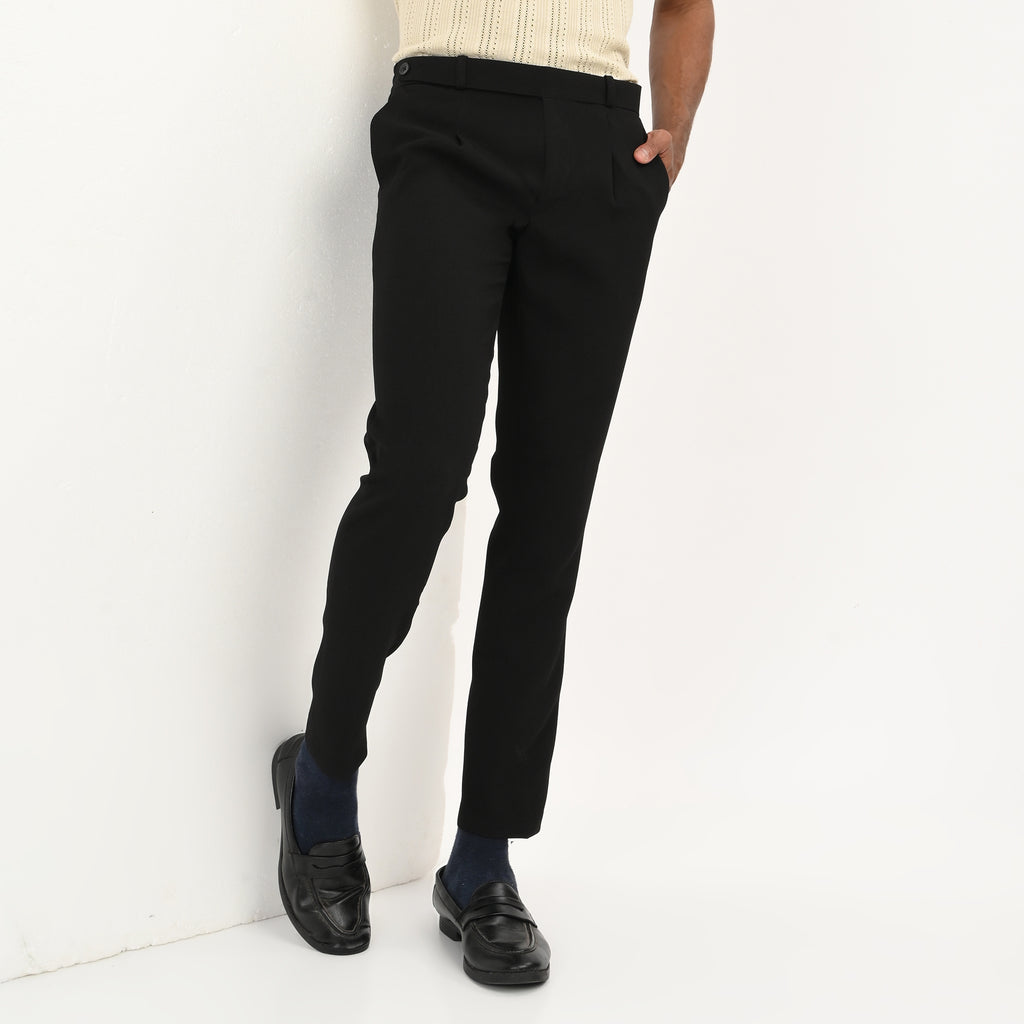 Tailored Formal Pleated Trousers for Men - Snipes