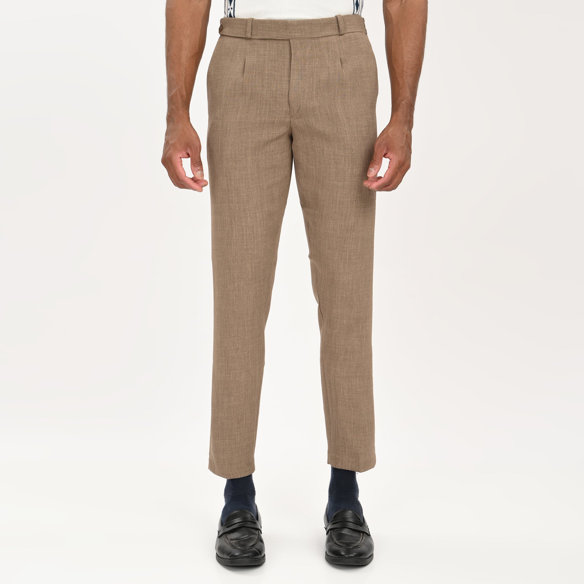 Tailored Formal Pleated Trousers for Men - Snipes