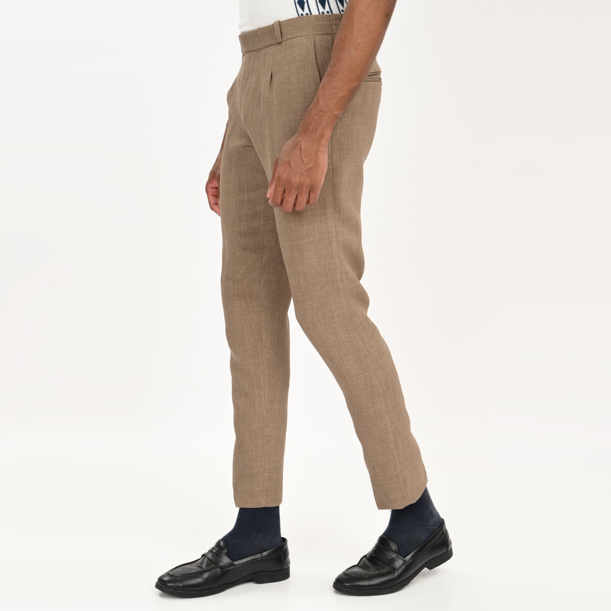 Tailored Formal Pleated Trousers for Men - Snipes
