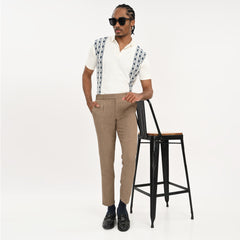 Tailored Formal Pleated Trousers for Men