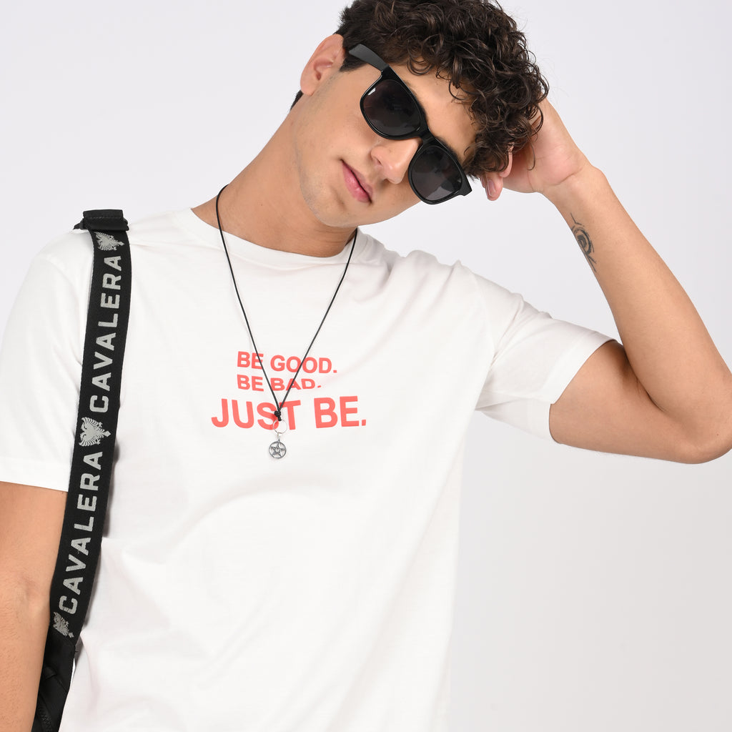 White Minimal Graphic T-Shirt - Snipes