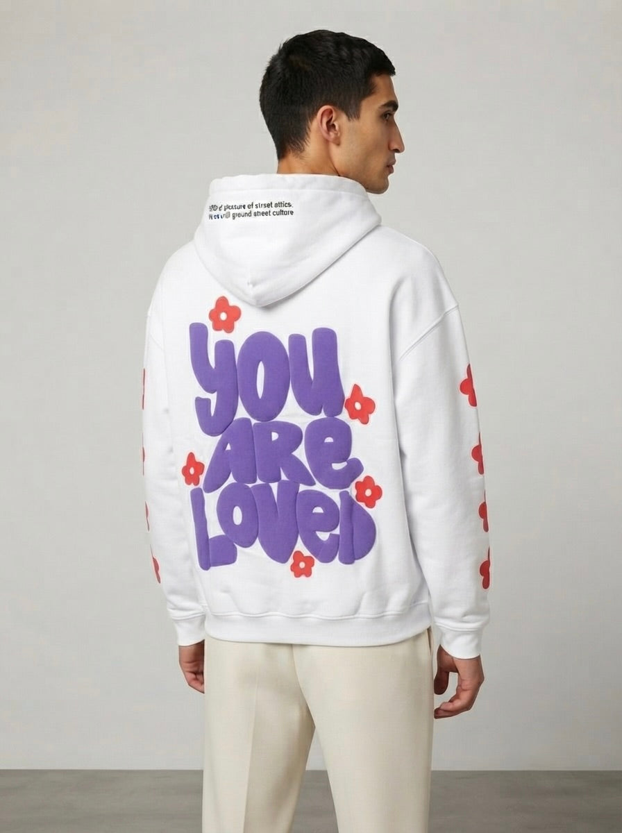 Men’s Graphic Print Pullover Hoodie