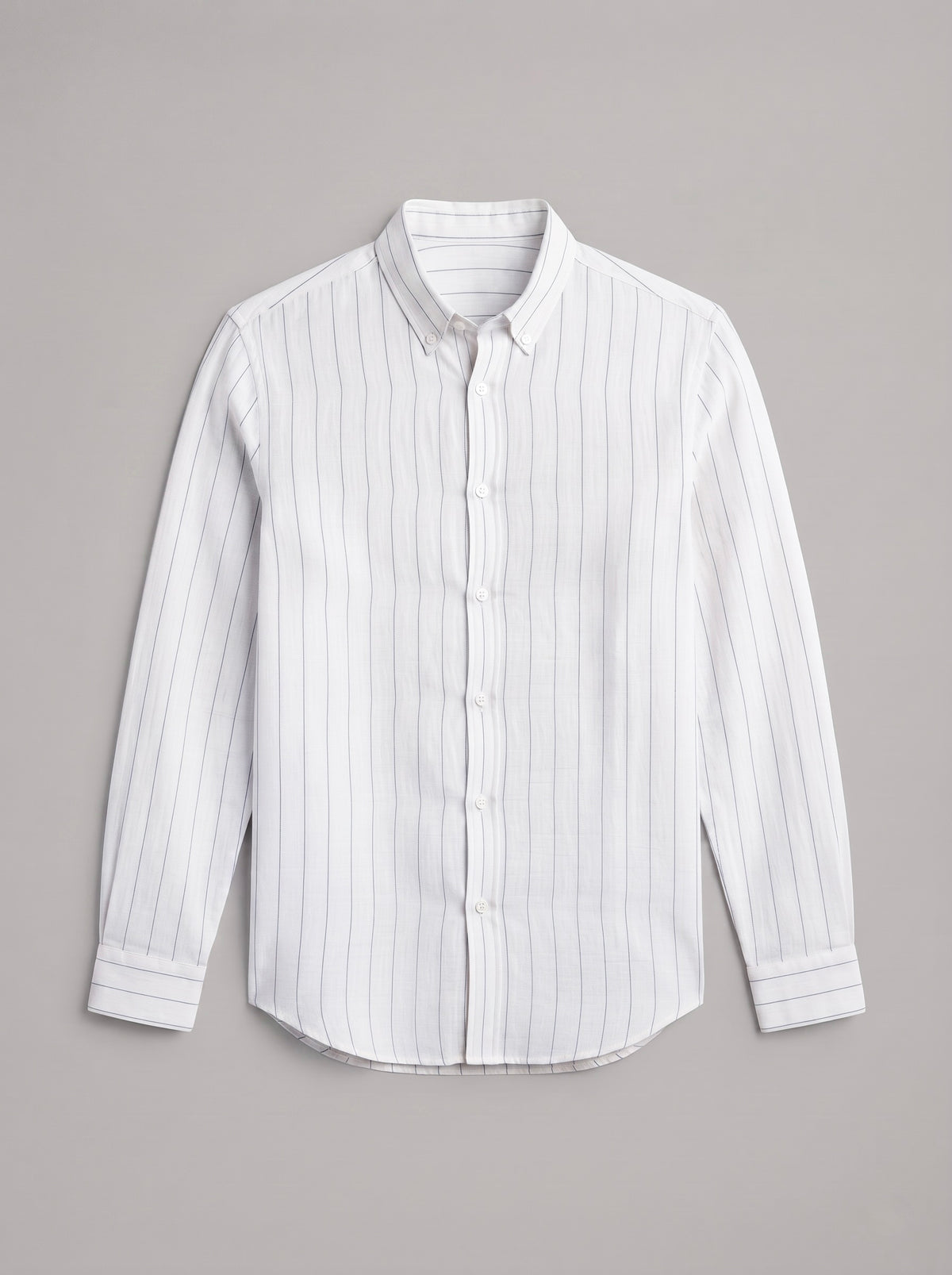 Snipes linen stripes shirt, lightweight men's shirt with blue and white vertical stripe pattern, casual summer wear.