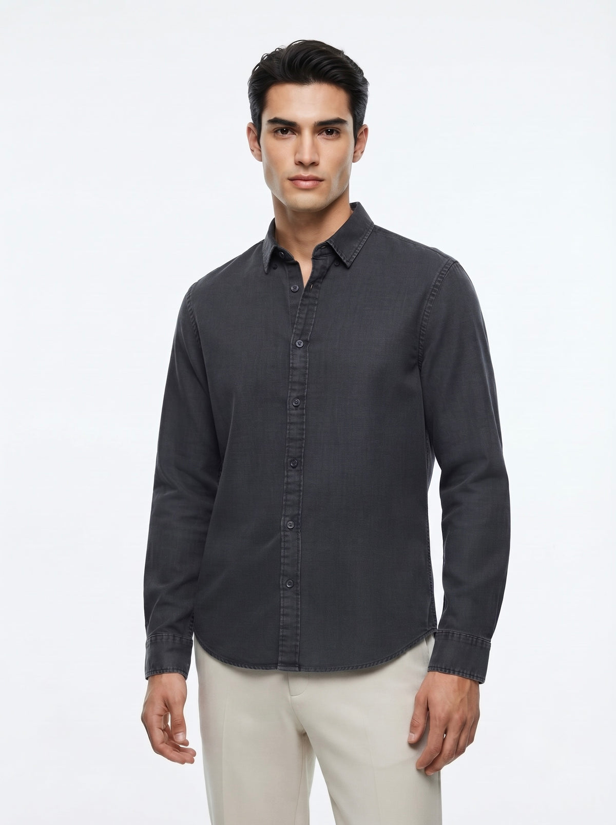Men’s Full Sleeve Denim Casual Shirt