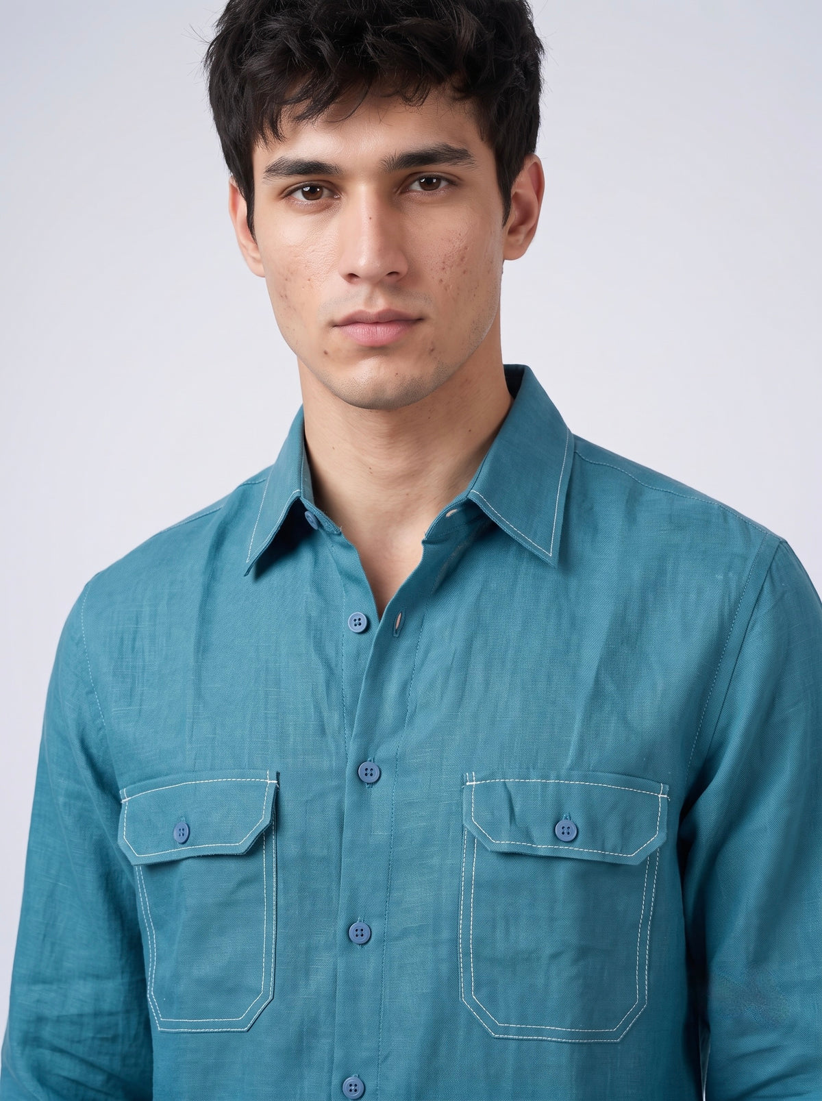 Men’s Four-Pocket Utility Shirt