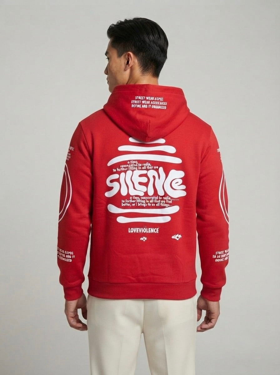 Men’s Graphic Print Pullover Hoodie