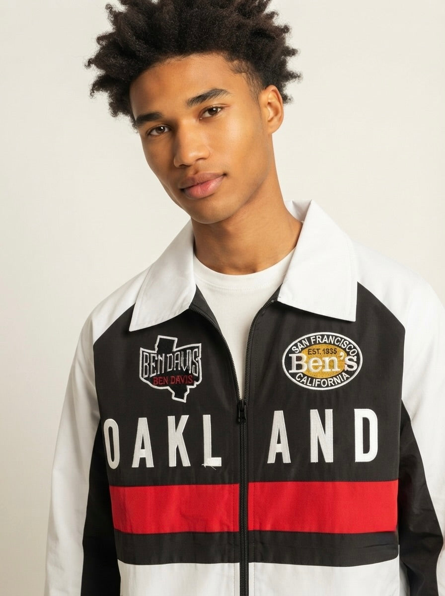 Men’s Zip-Up Streetwear Jacket
