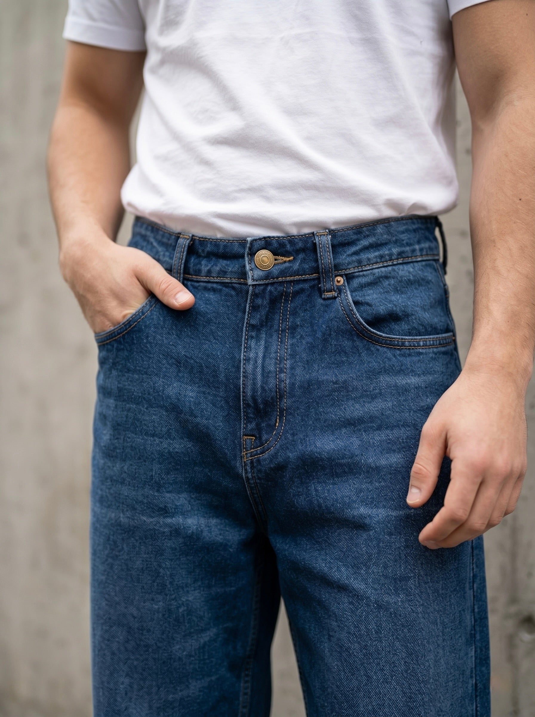 Barrel-Fit Jeans