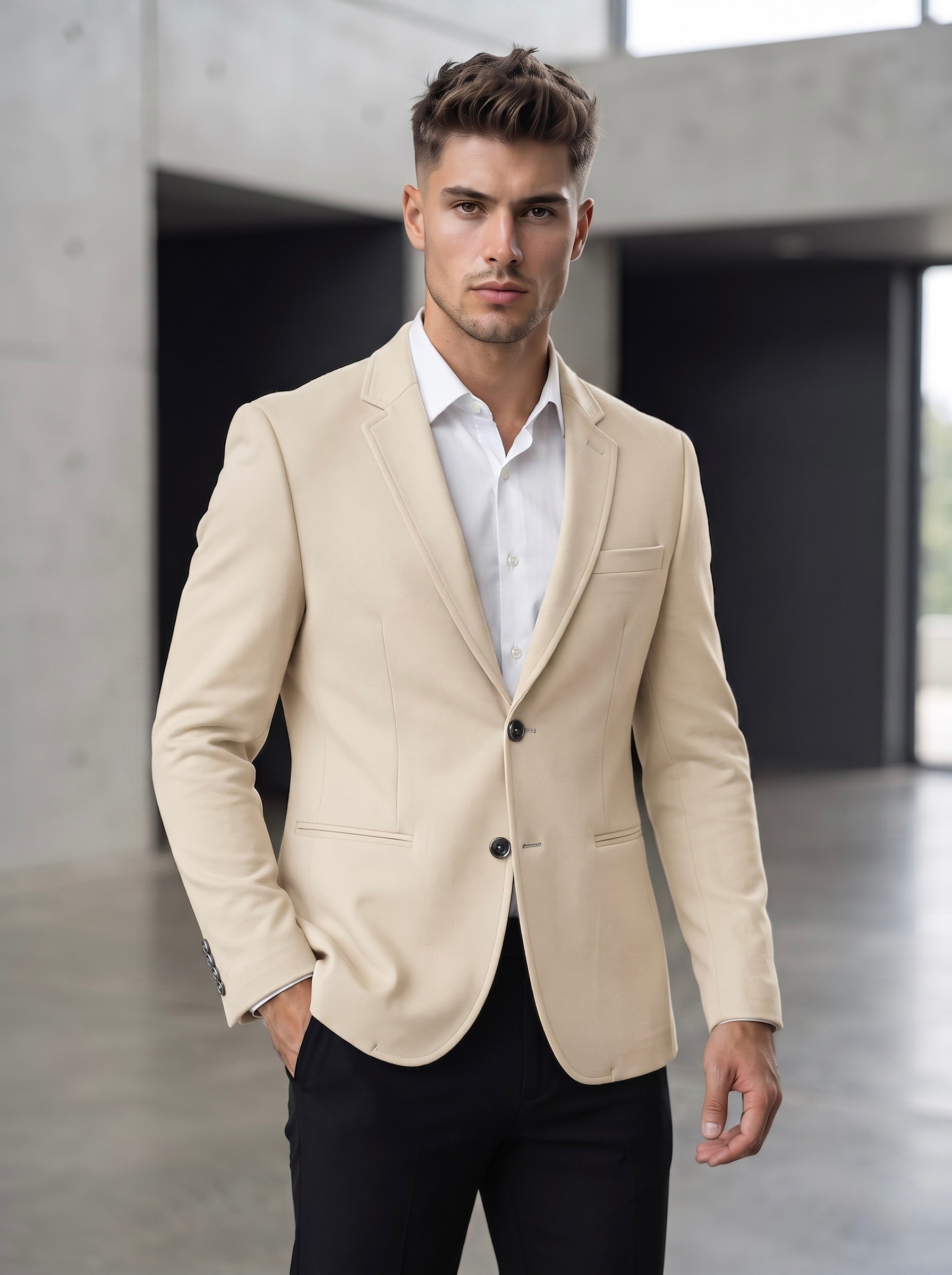 Beige Blazer