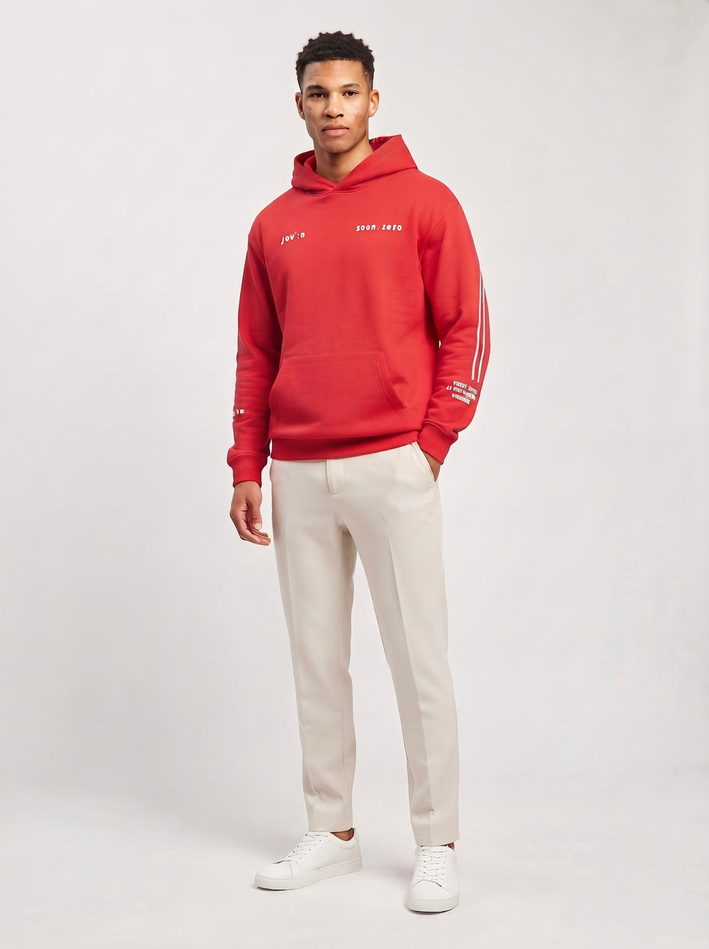 Men’s Graphic Print Pullover Hoodie