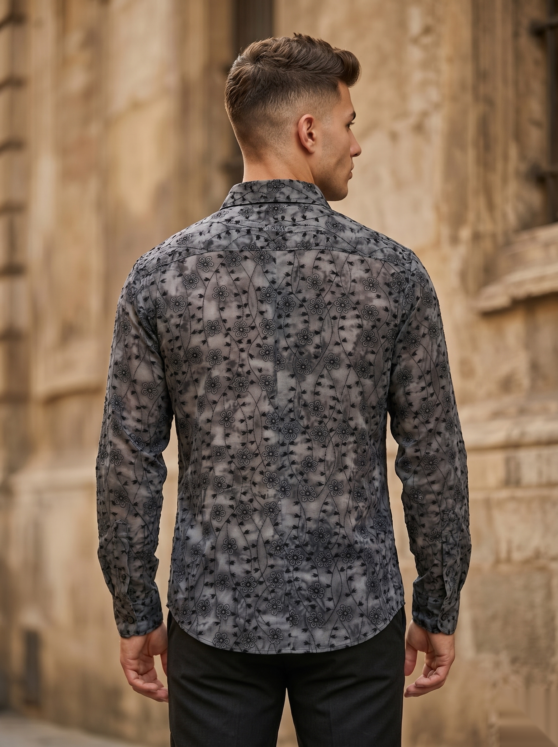 Self-Design Shirts - Flower