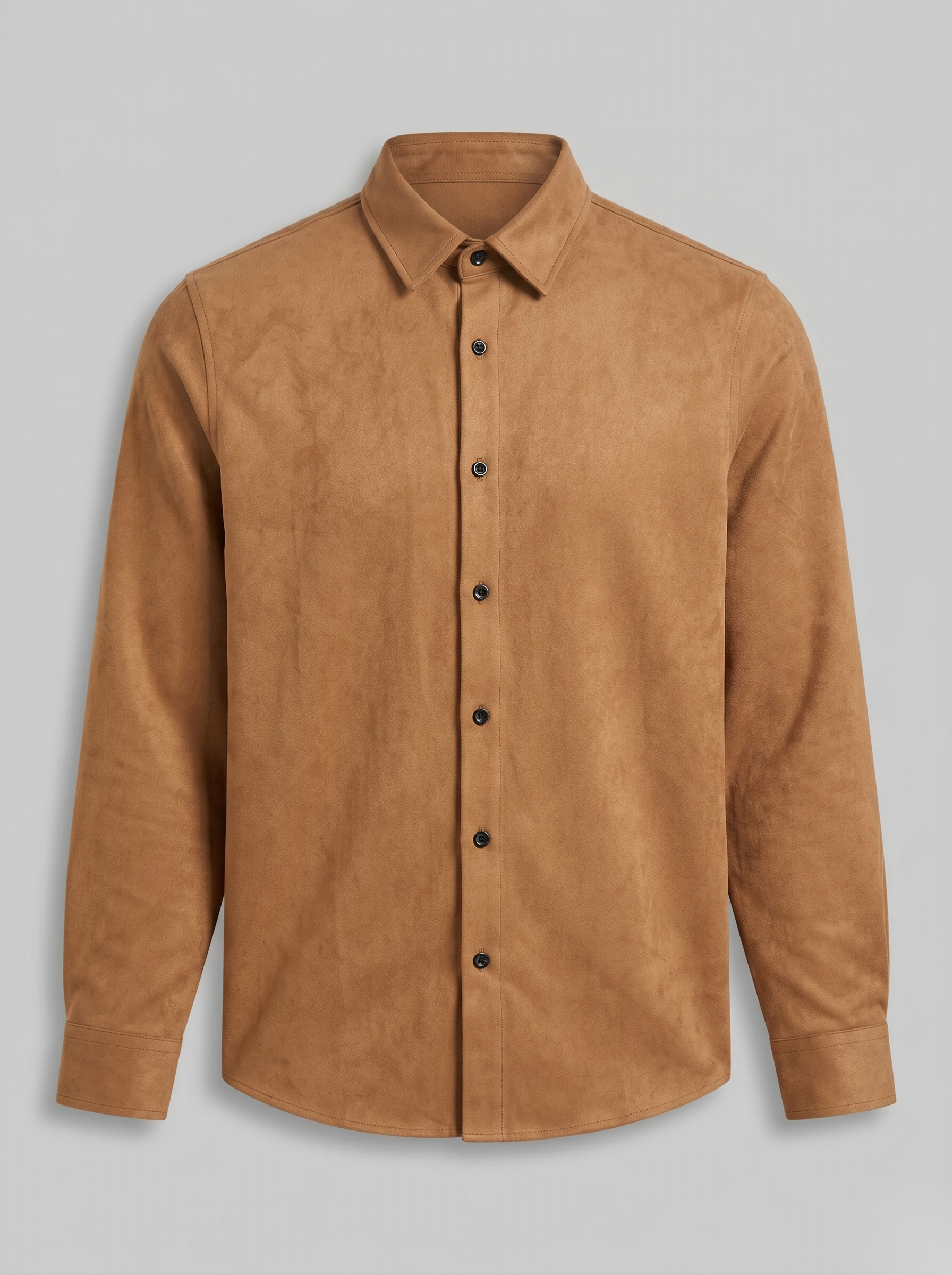 Solid Suede Shirts