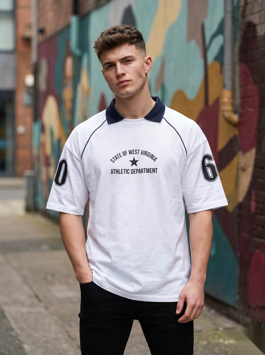 Oversized Polo T-Shirt