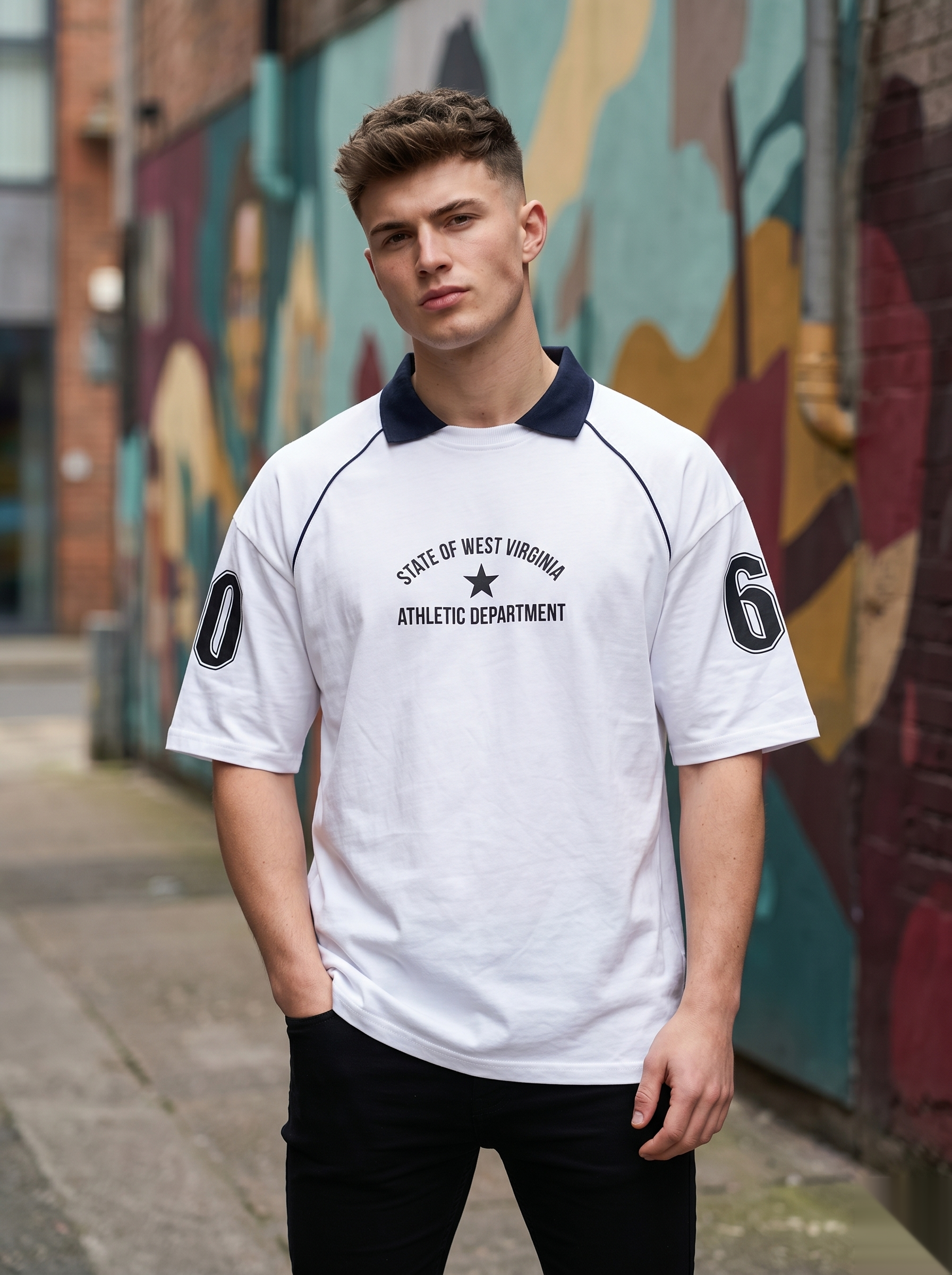 Oversized Polo T-Shirt