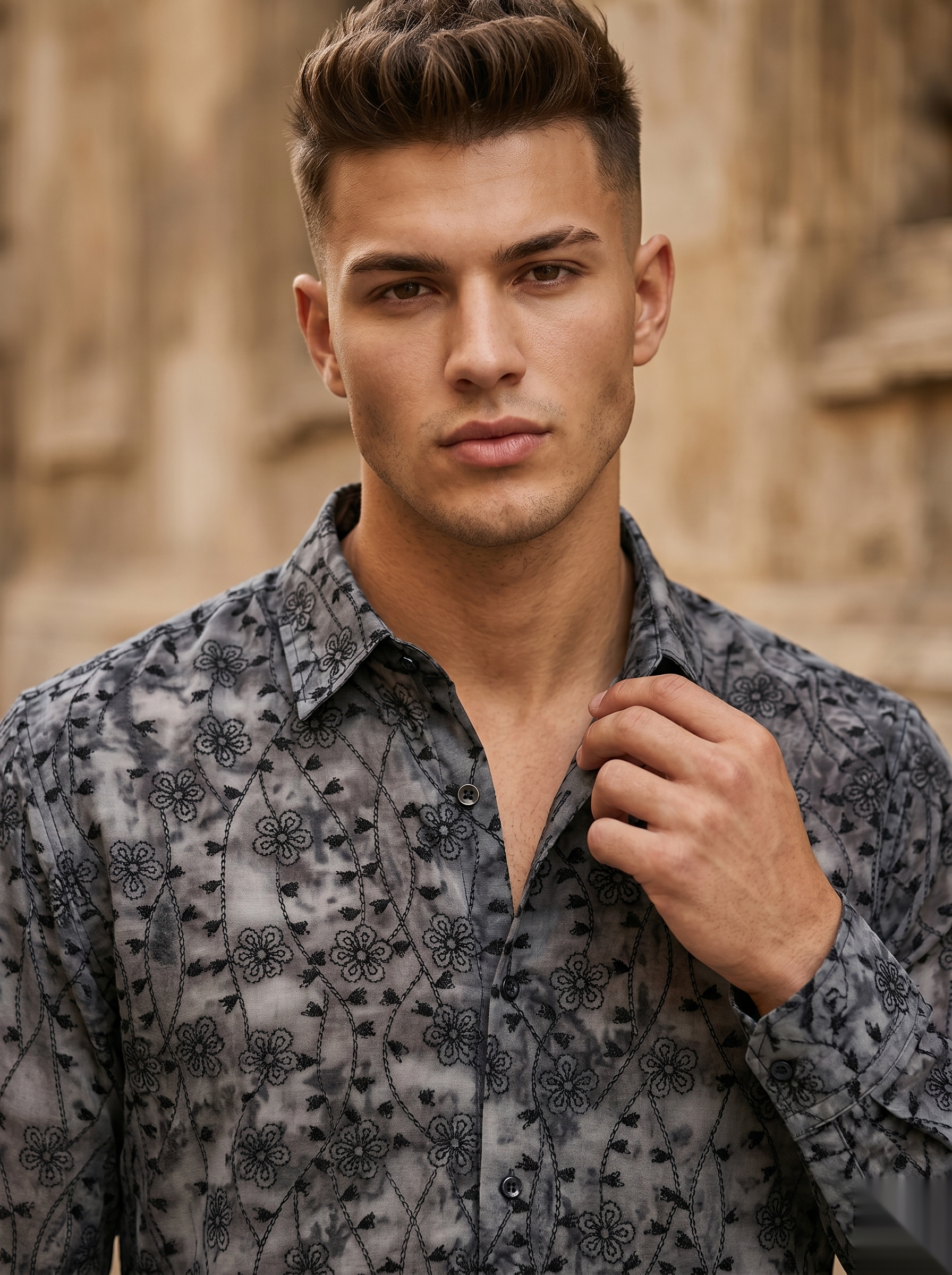 Self-Design Shirts - Flower