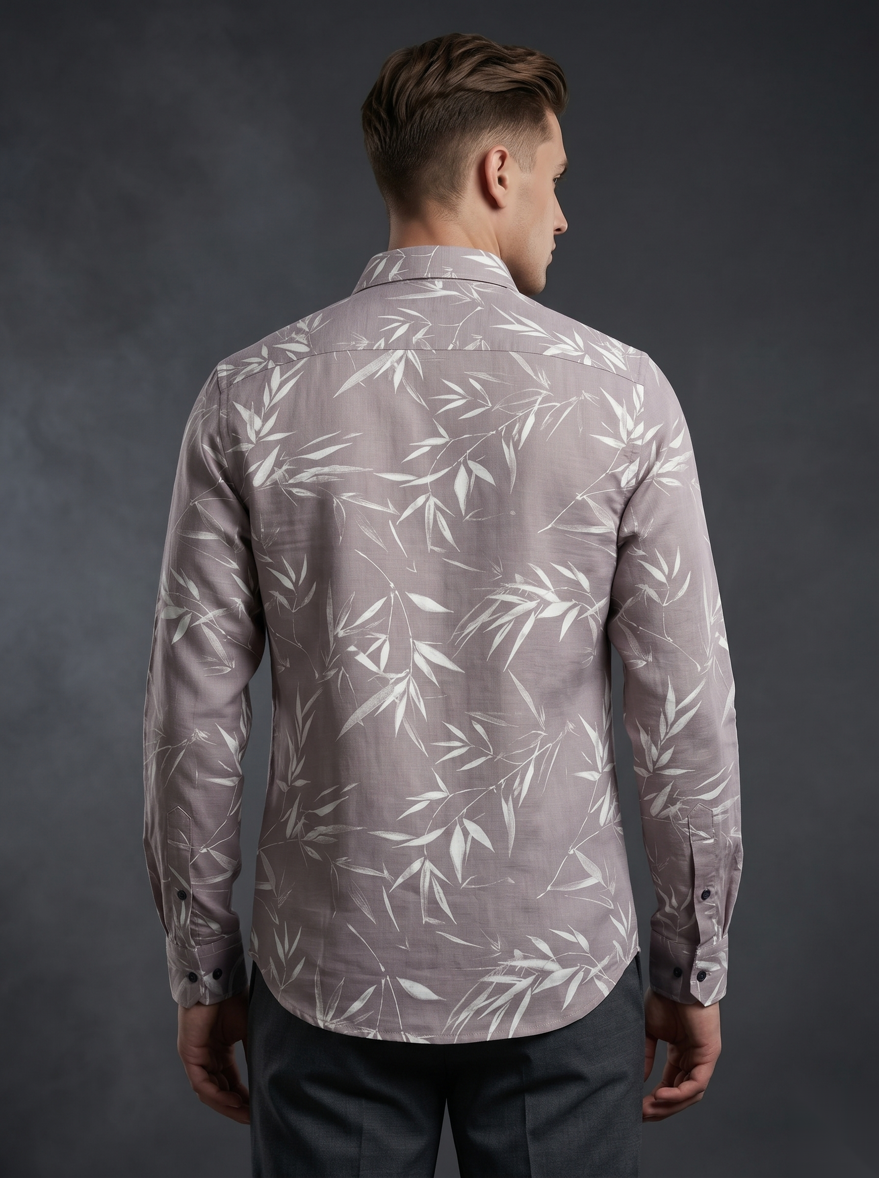 Printed Shirts - Bamboo Pink